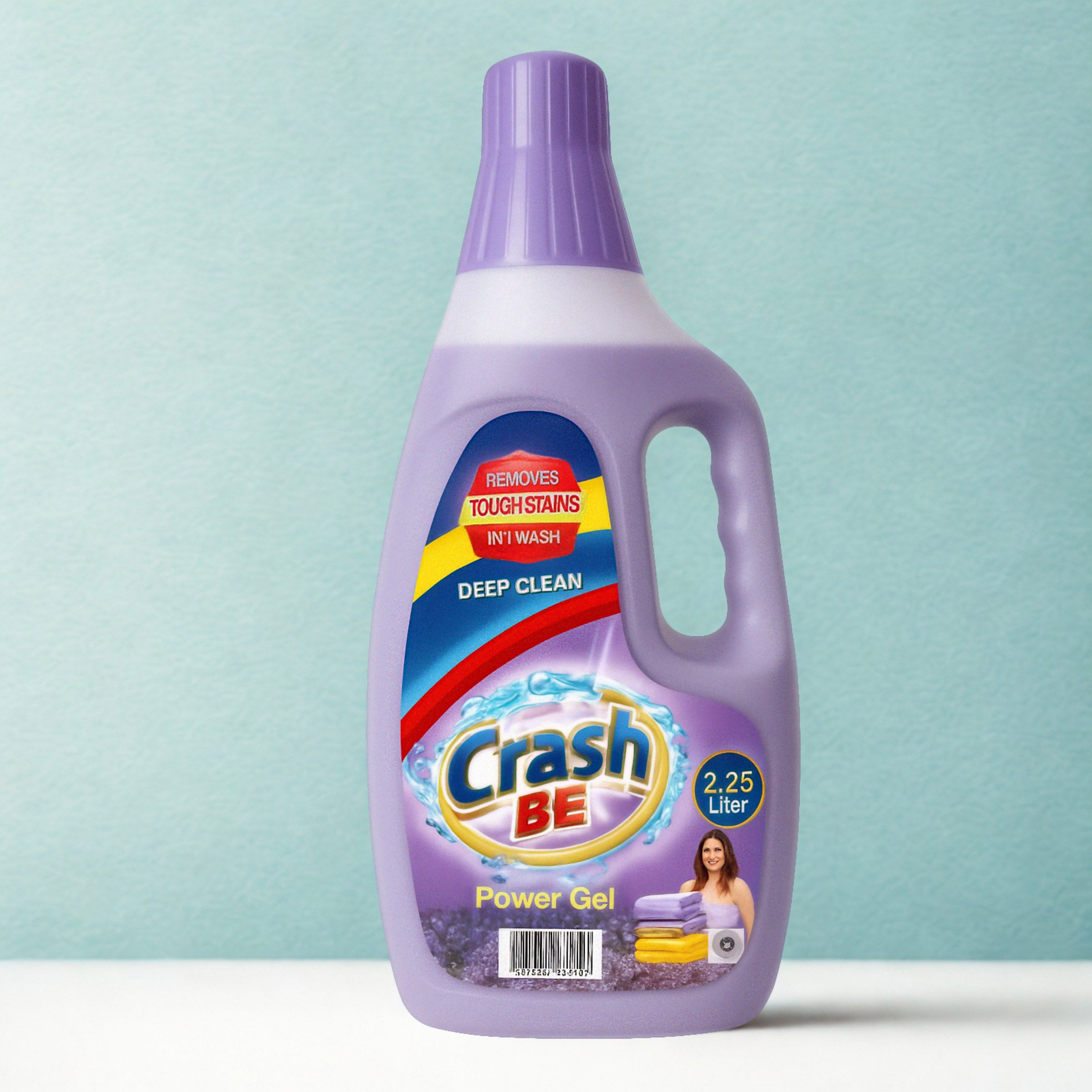 CrashBe: Power Gel Detergent for Automatic & Top-Loading Washing Machines