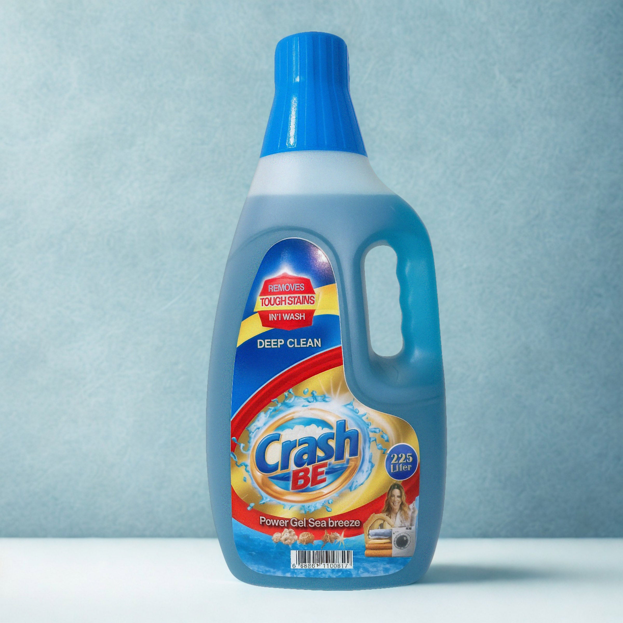 CrashBe: Power Gel Detergent for Automatic & Top-Loading Washing Machines